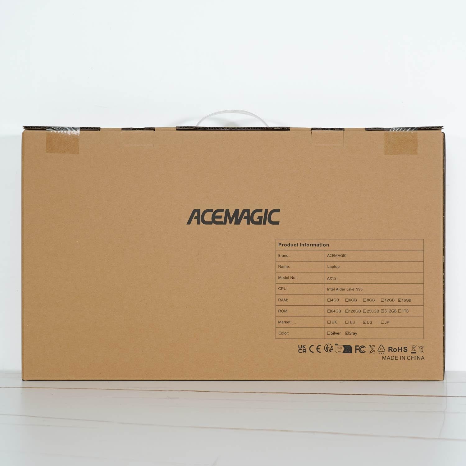 ACEMAGIC Computer portatile, custodia in metallo, 15,6 FHD, 16 GB DDR4, 512 GB SSD computer, Intel Quad-Core N95 (fino a 3,40 GHz) con Windows 11 Pro, Laptop leggero con WiFi, BT5.0, USB 3.2 × 2, ACEMAGIC Computer portatile, custodia in metallo, 15,6 FHD, 16 GB DDR4, 512 GB SSD computer, Intel Quad-Core N95 (fino a 3,40 GHz) con Windows 11 Pro, Laptop leggero con WiFi, BT5.0, USB 3.2 × 2,