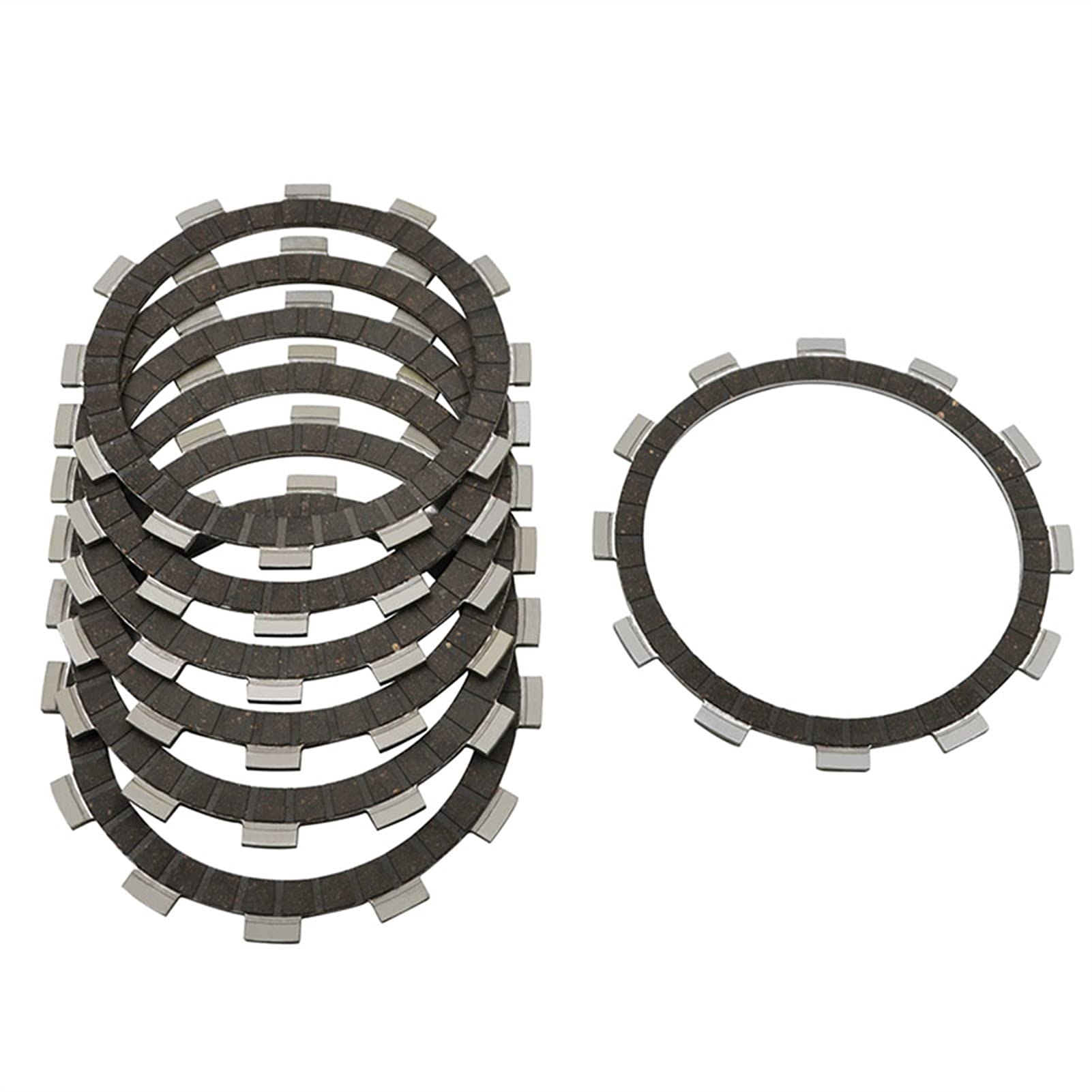 Pexorina Juego de Placas de fricción de Embrague for Motocicleta Hyosung TE450 GT650 GT650S GT650R GT650i GV650 Aquila I ST700 ST700I GT GV TE 450 650 Kit de Placa de Embrague