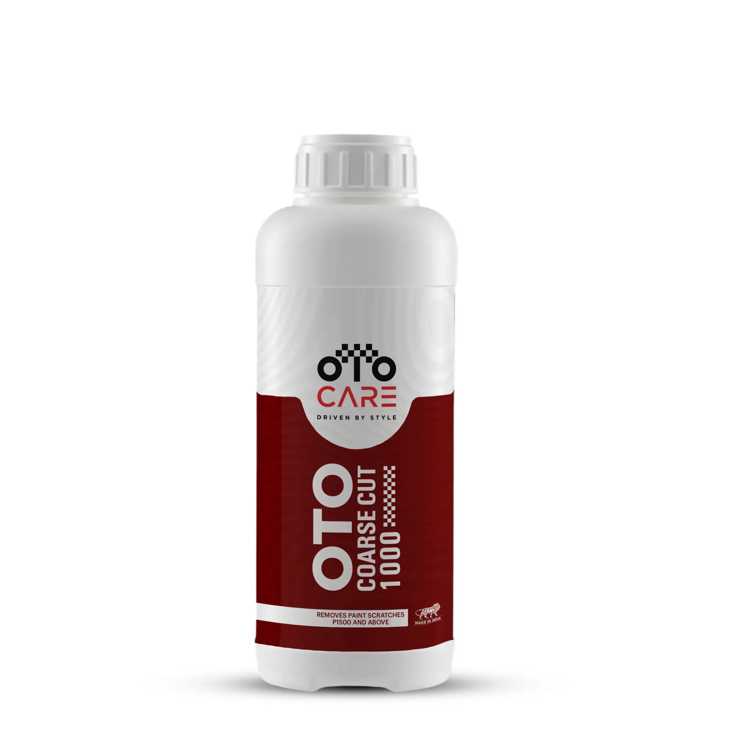 Otocare Oto Coarse Cut 1000 1000ml | Quickly removes sanding scratches, oxidation, Paint defects and water spots | Helps repair paint defects, deep cleaning & rejuvenates old oxidized paint