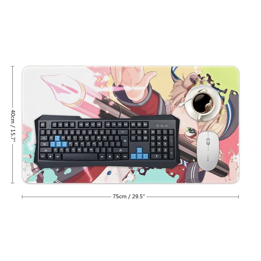 【海外限定／特大サイズ】しぐれうい「時雨羽衣 Art Cafe」限定マウスパッド 海外限定／特大サイズ】しぐれうい「時雨羽衣 Art Cafe」限定