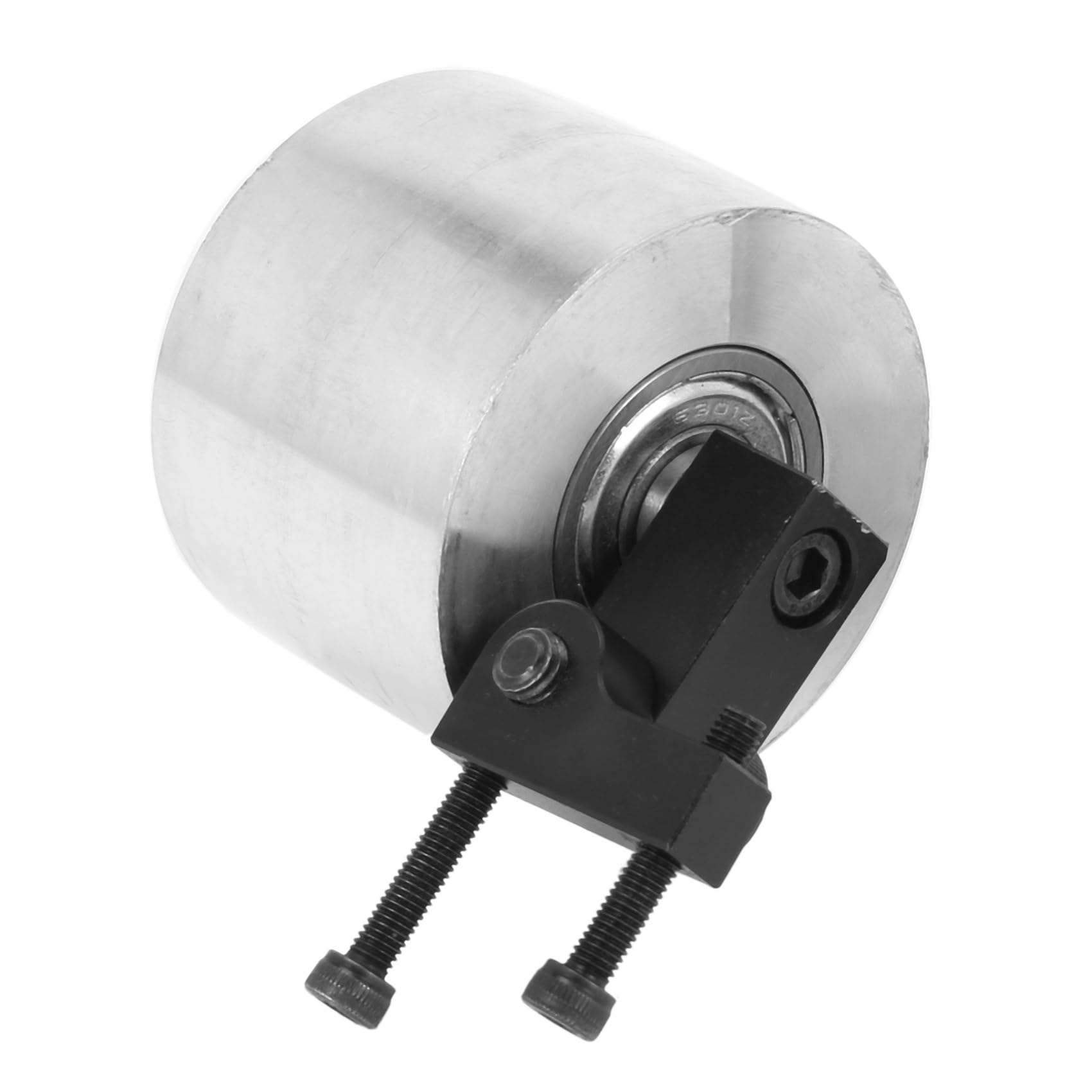 2 ruote per smerigliatrice a cinghia, diametro 68 x 50 mm, in lega di alluminio 6301, per smerigliatrice, lavorazione fai da te