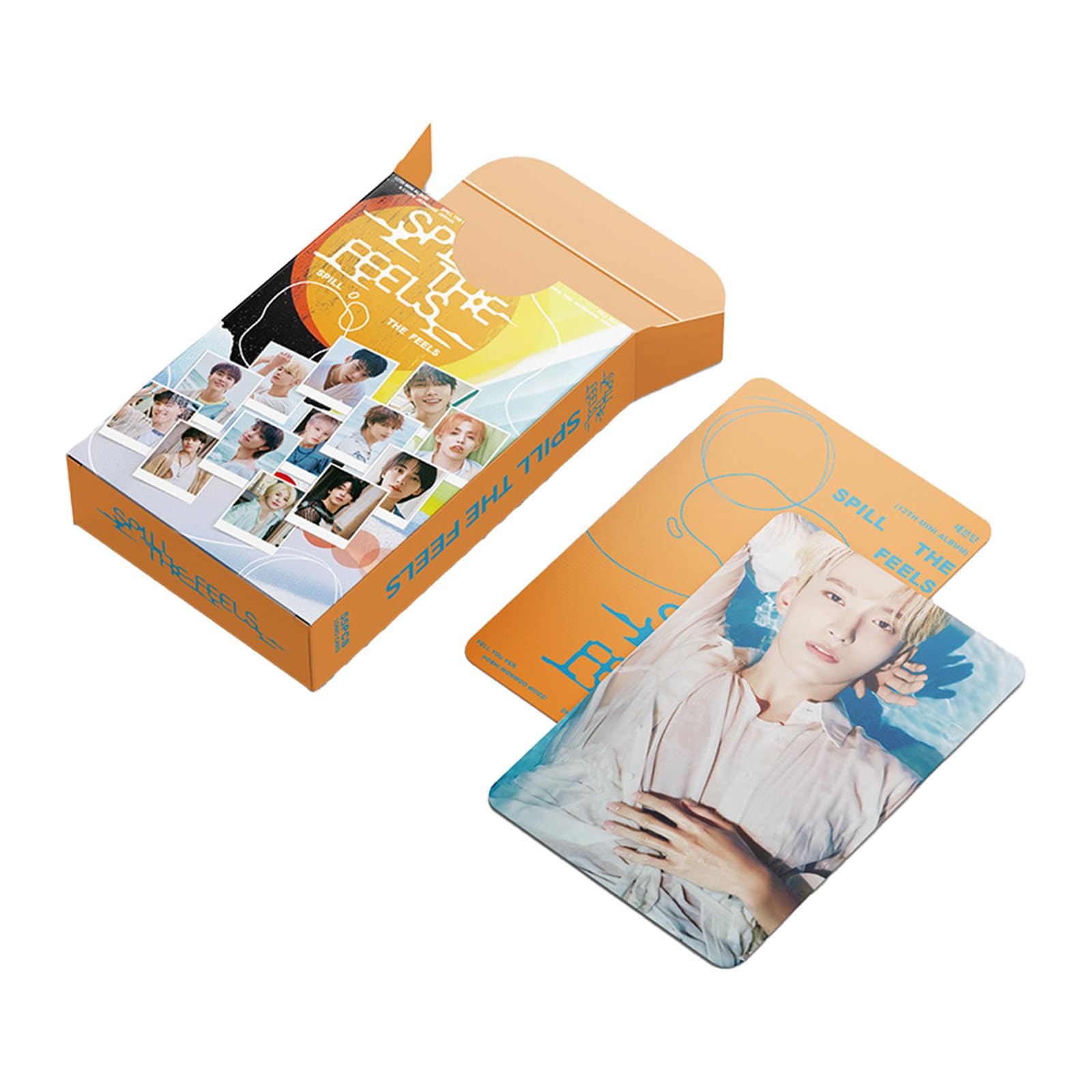 SEVENTEEN SPILL SHOPEE ラキドロ トレカ 26枚 コンプ Official PHOTOCARD SEVENTEEN SPILL THE FEELS LUCKY DRAW WEEVERSE