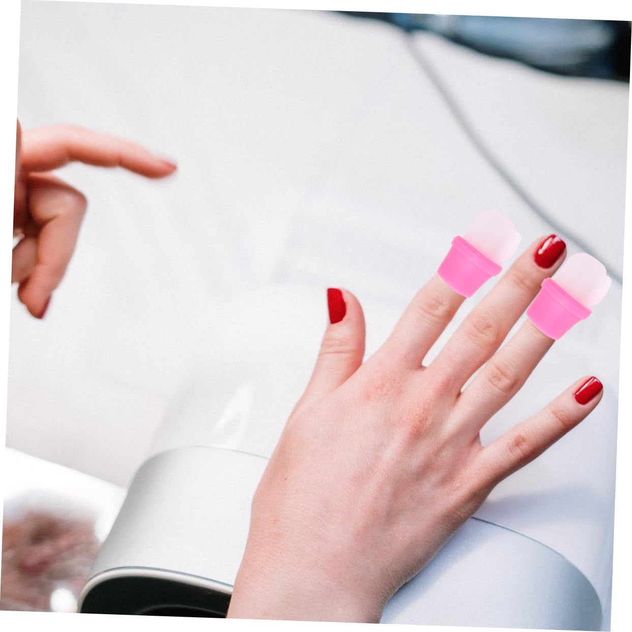 Mikinona 3sets Nail Polish Remover Pads Set Gel Nail Soak off Covers Perfect Manicure Tools Reusable 10pcs*3