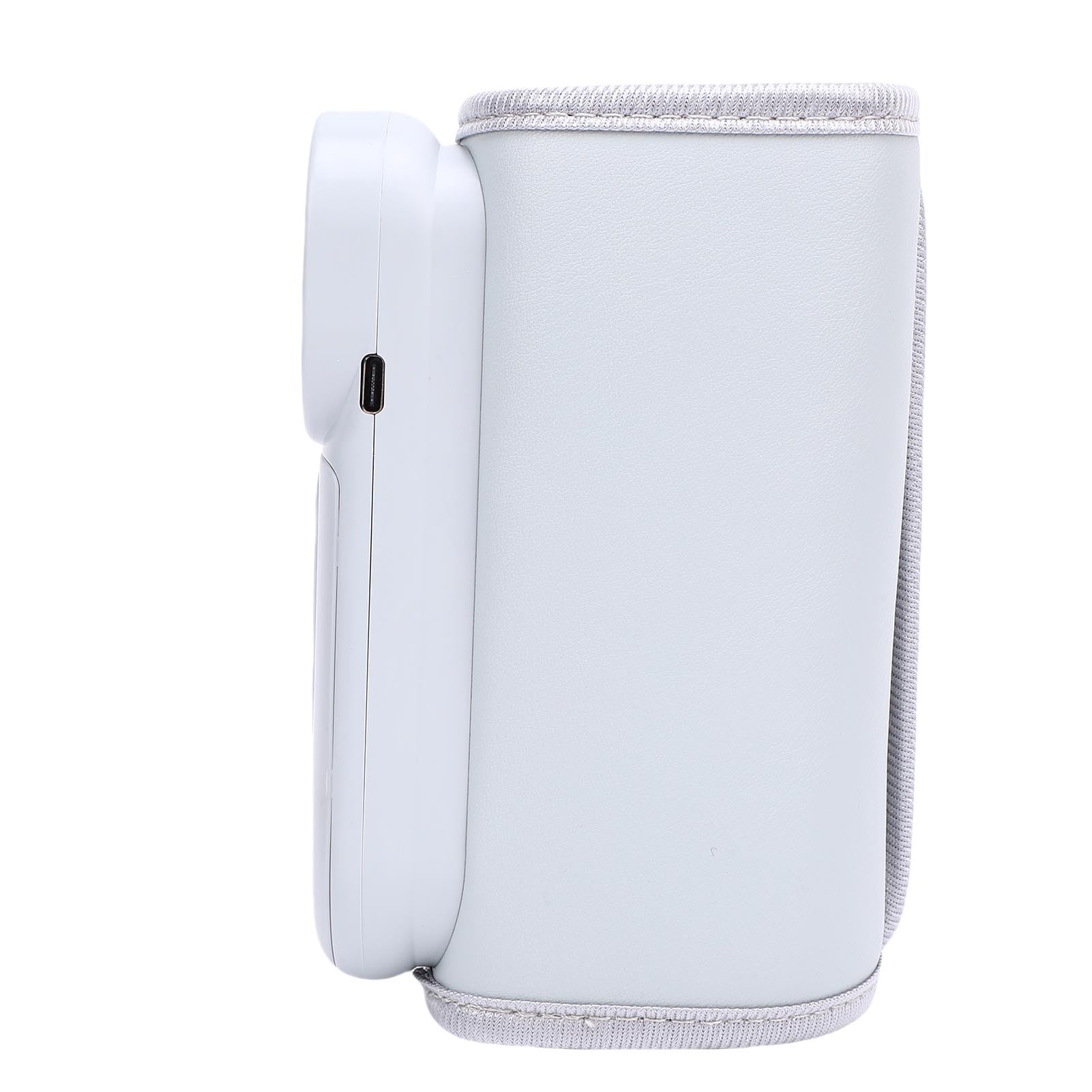 Qcwwy Calentador de Biberones Portátil, Calentador de Biberones de Leche Inalámbrico con Batería Recargable de 8000 MAh, Temperatura Constante de 18 W, de de Tela ABS para Viajes a Casa y Alimentación