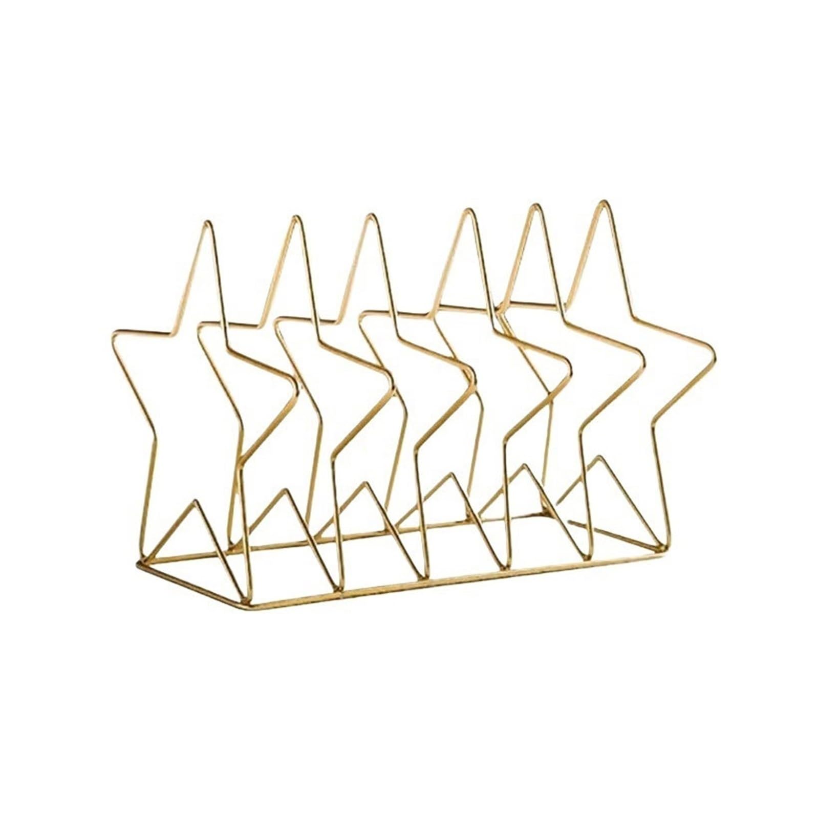 Zhaoj24-05 Bookcase Creativity Geometric Shape Iron Metal Bookshelf Tabletop Record Magazine Rack