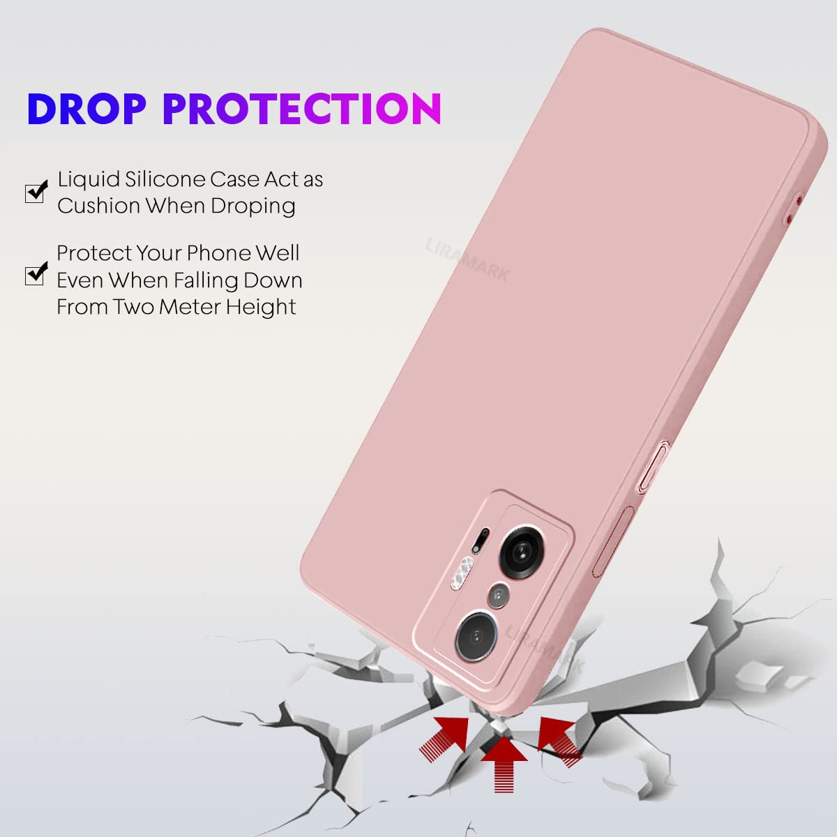 Xiaomi Mi 11T 5G Case - Silicone Pink -5