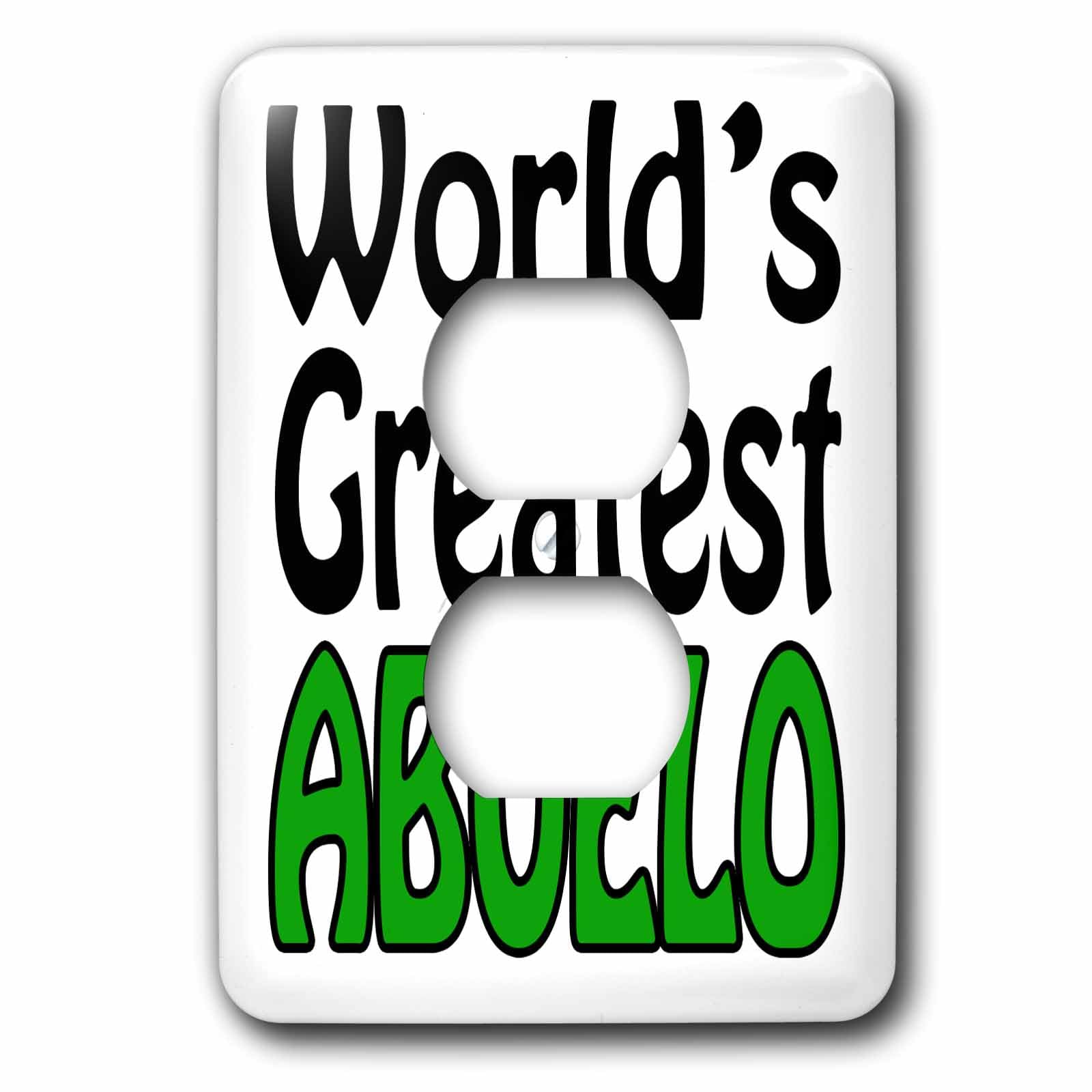 World's Greatest Abuelo plaque de finition double prise lsp_159593_6