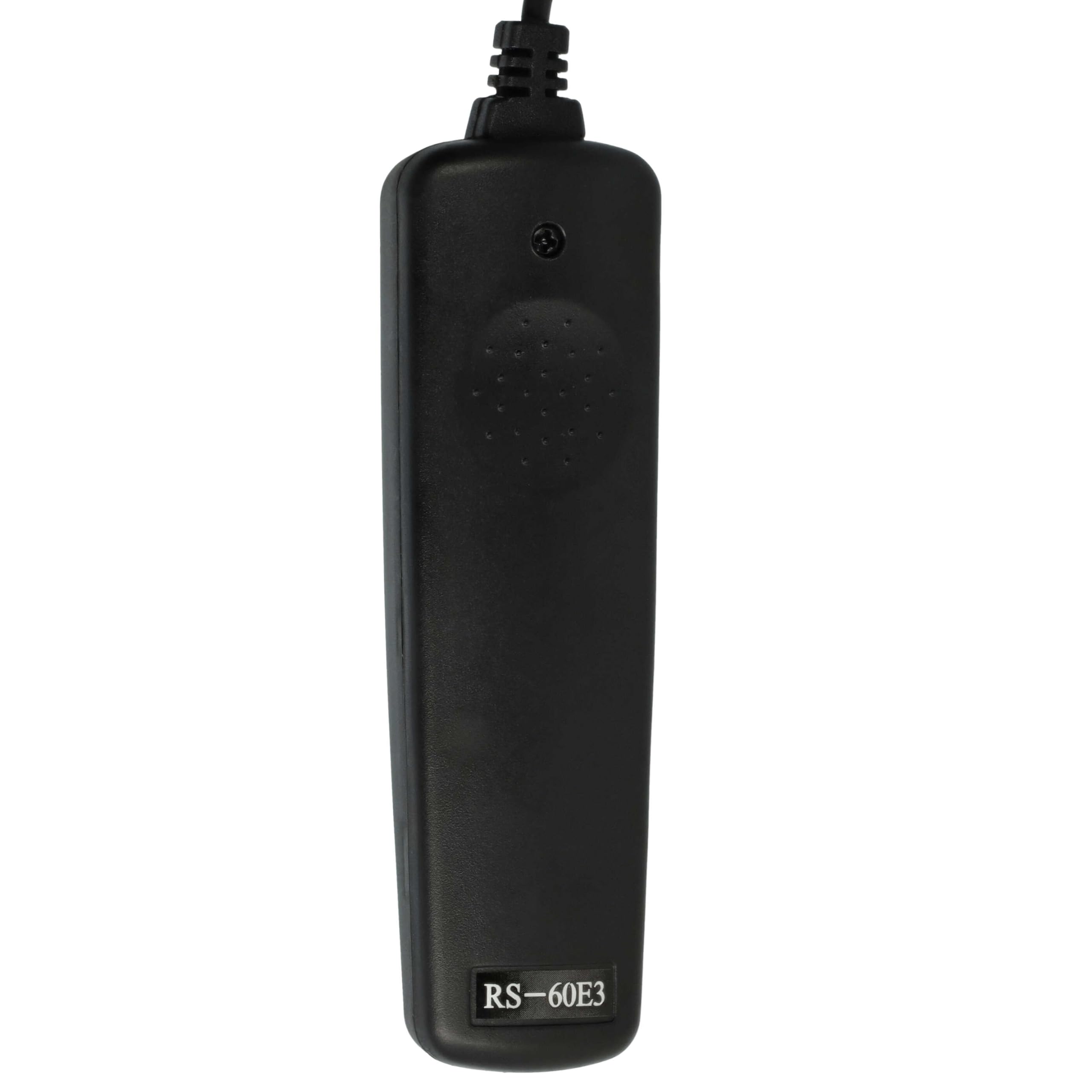 vhbw Télécommande déclencheur avec câble Compatible avec Canon EOS 1000D, 2000D, 1200D, 200D, 250D, 300 Appareil Photo, 1 m