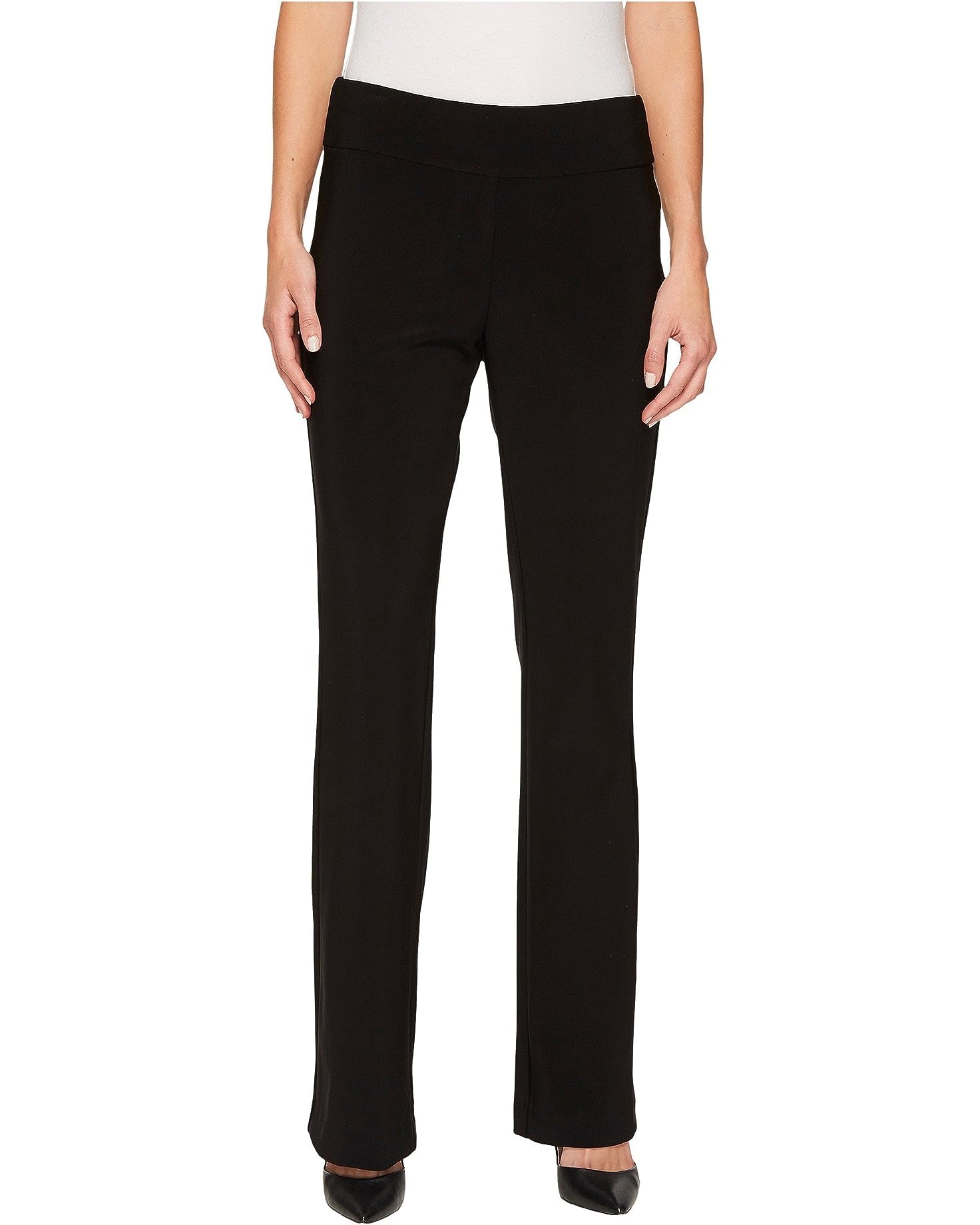 Krazy Larry Microfiber Long Slight Flare Pants