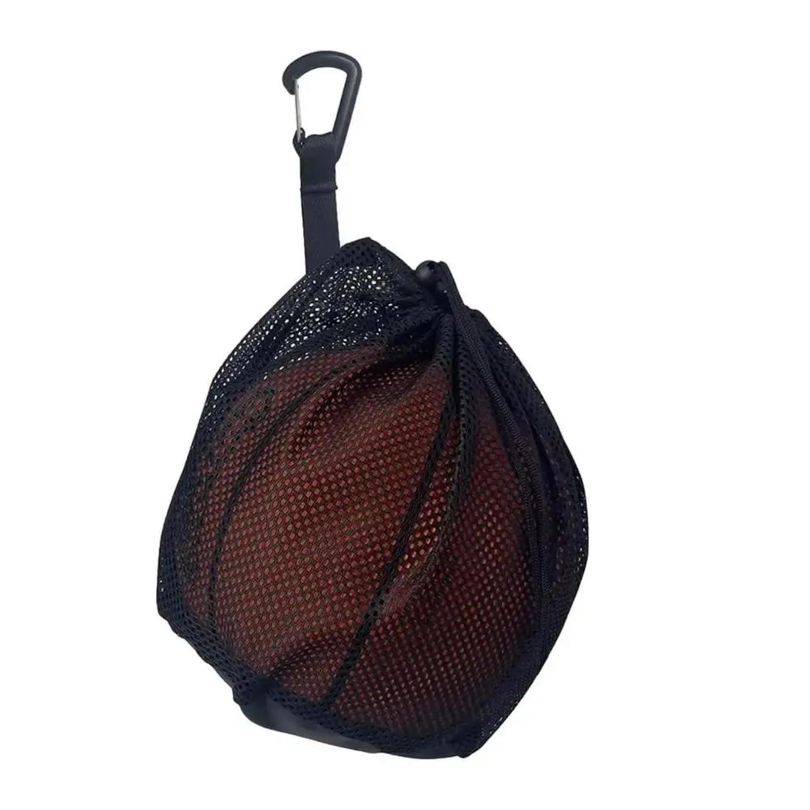 Bolsa De Baloncesto Mochila de Baloncesto portátil, Bolsa Transporte Malla for Deportes al Aire Libre, fútbol, ​​Voleibol, Viajes, Gimnasio, Yoga, una Sola Bola