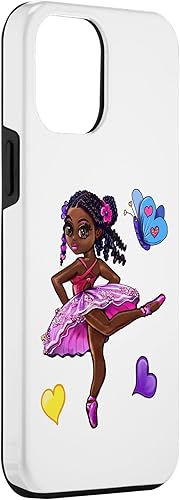 Miniatura 3 de iPhone 14 Plus African American Ballerina Melanin Girls Love Dance Ballet Case