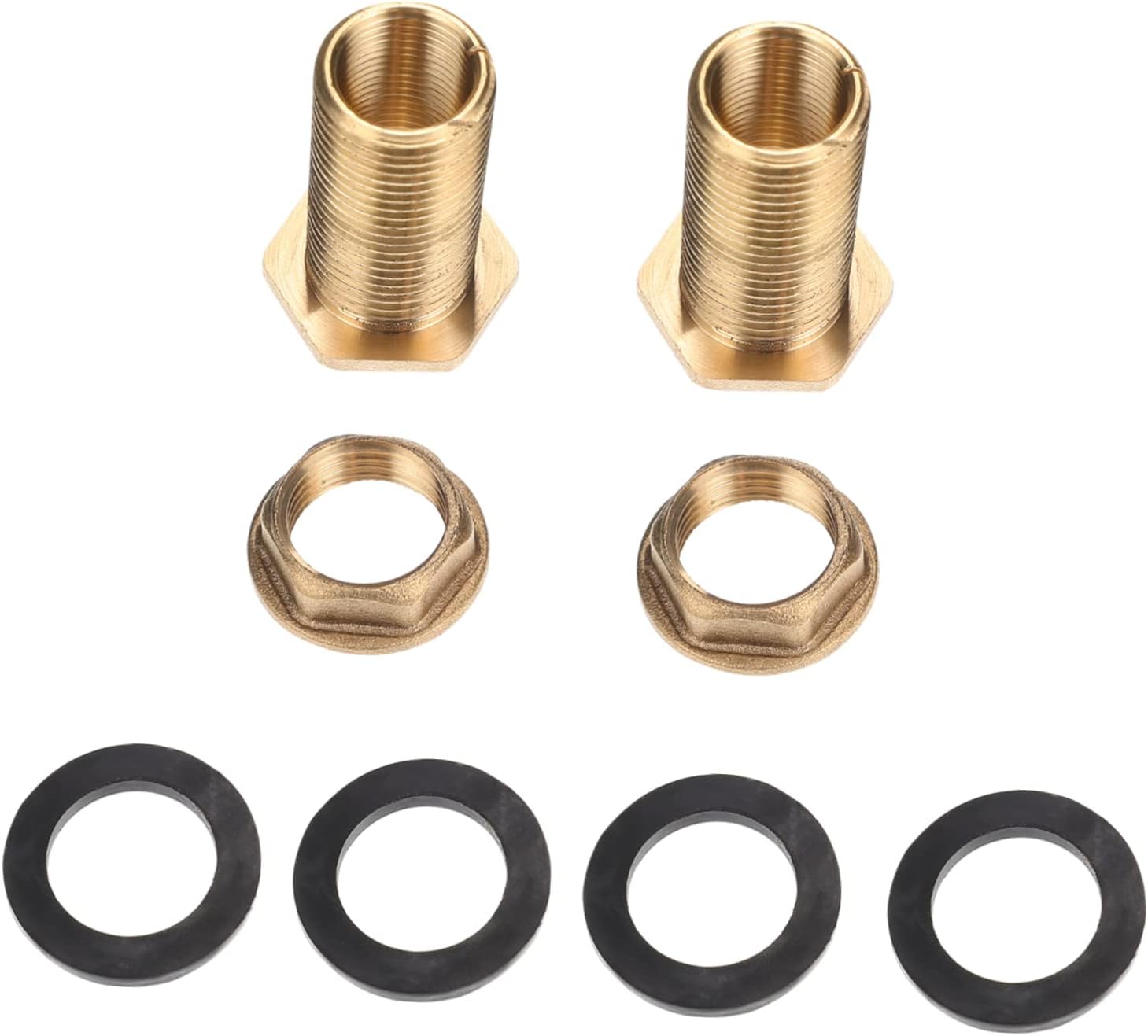 VILLCASE 2pcs water tank connector bulkhead coupler Rain