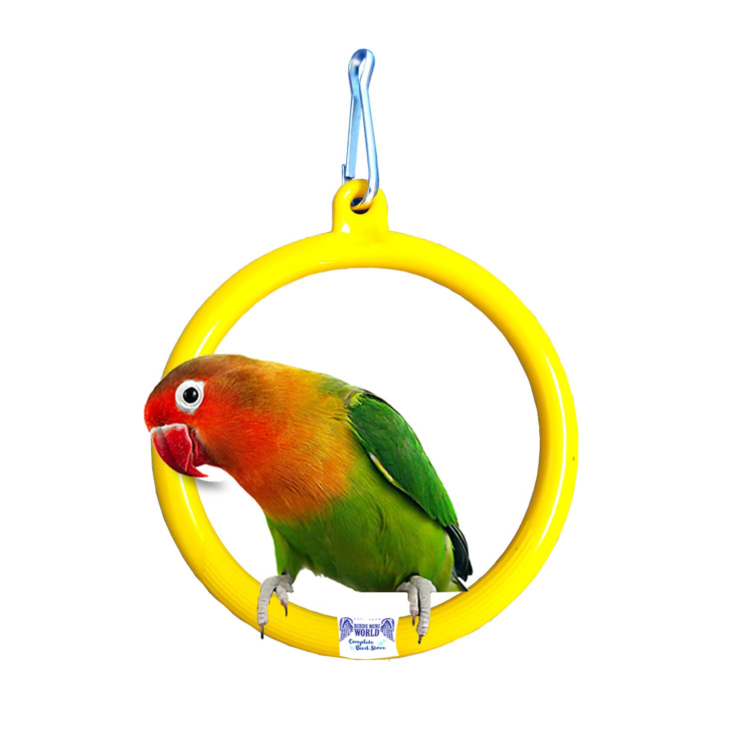 Birds Mini World Bird Toys & Swings for Love Birds, Parrot, Parakeet, Budgie, Cocktail pet Birds. 3 Bird Swing in Multicolor with SS Hook – for Small to Medium Size Birds (B0C714JXSS) Amazon Price History, Amazon Price Tracker