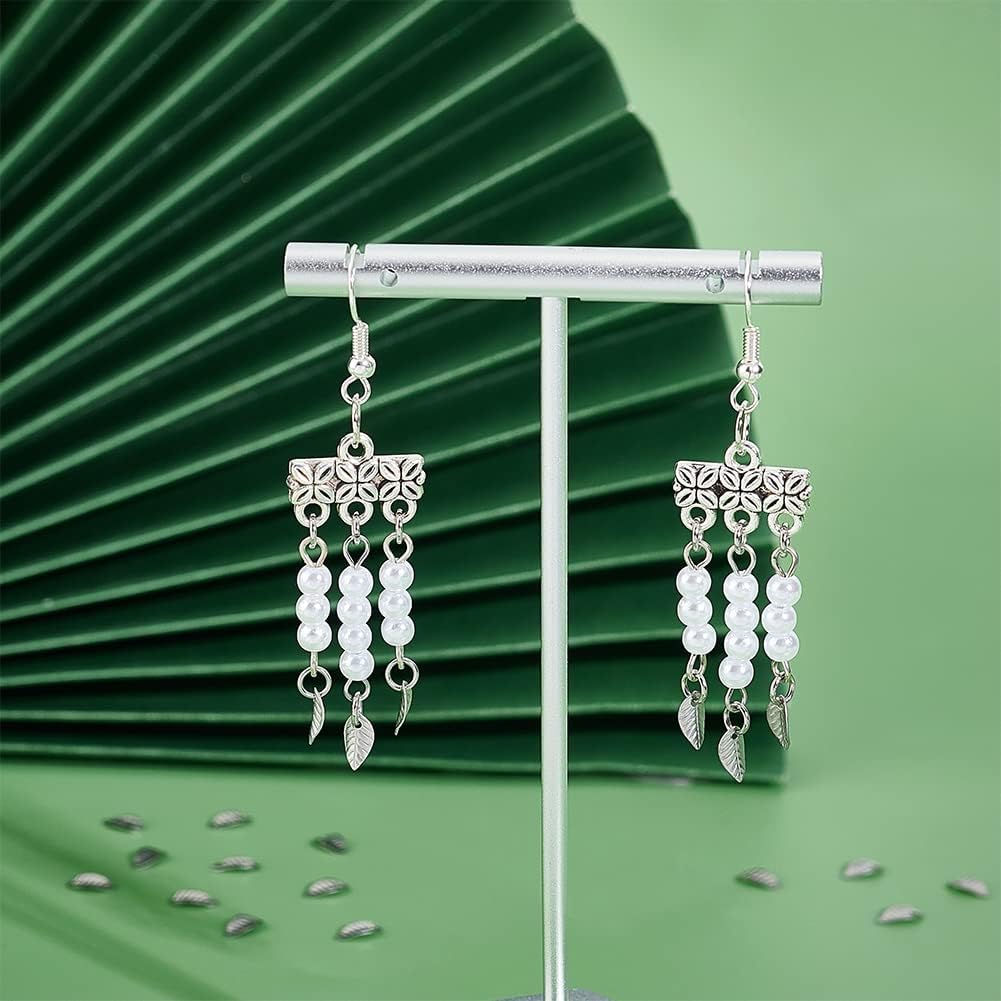 UNICRAFTALE 500pcs 7mm Leaf Pattern Charms 316 Stainless Steel Pendants Metal Leaf Charms 1mm Small Hole Pendants for DIY Necklaces Jewelry Making Accessory - Image 2