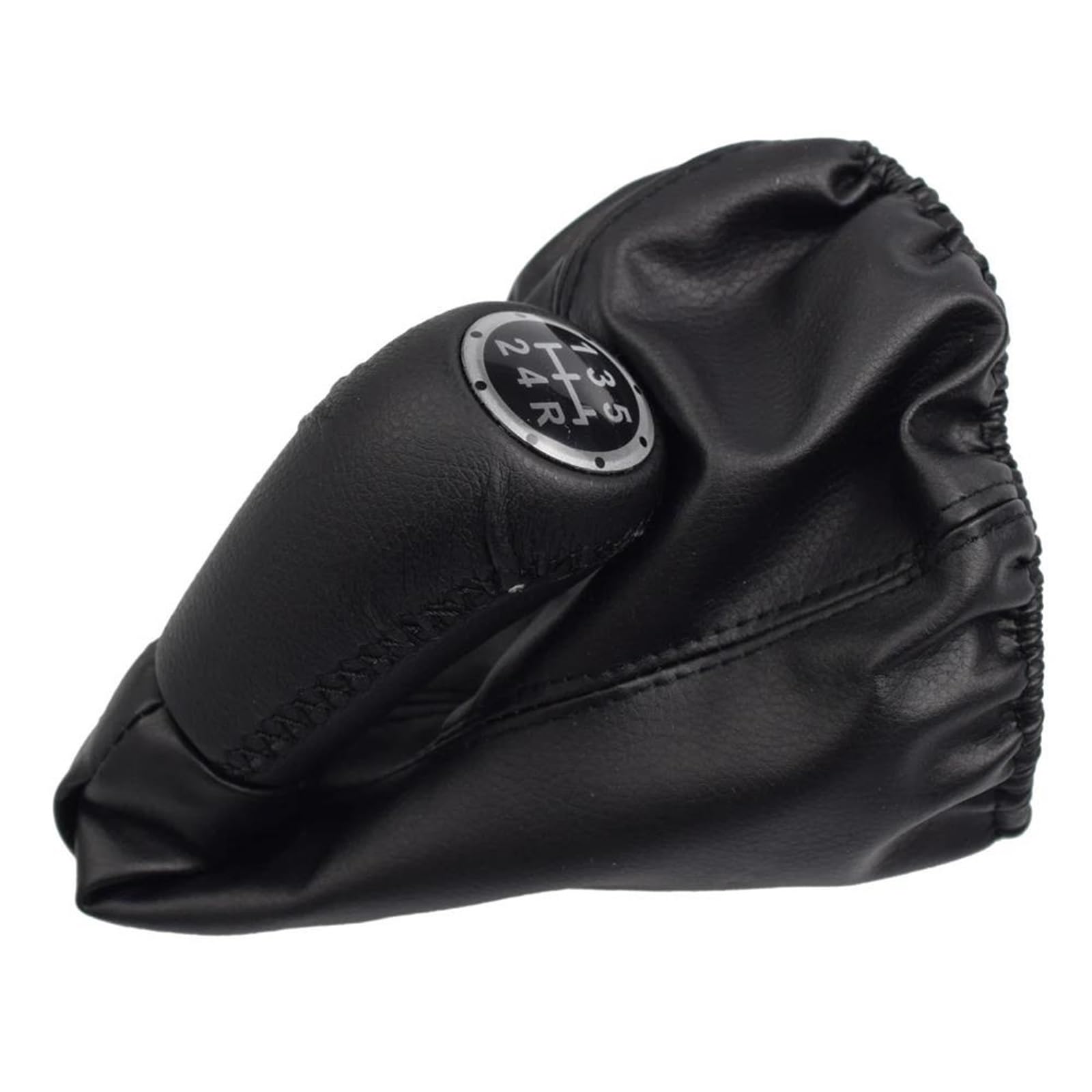 POANBCGY 5 Speed Gear Shift Knob Lever Shifter Gaitor Boot PU Leather for Fiat 188 Punto Replacement Parts