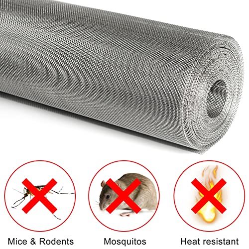 Maille en acier inoxydable ne rouille pas pour aménagements durables