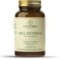 Melatonina + Triptofano + Vitaminas 120 Cápsulas - Livenera Nutrition