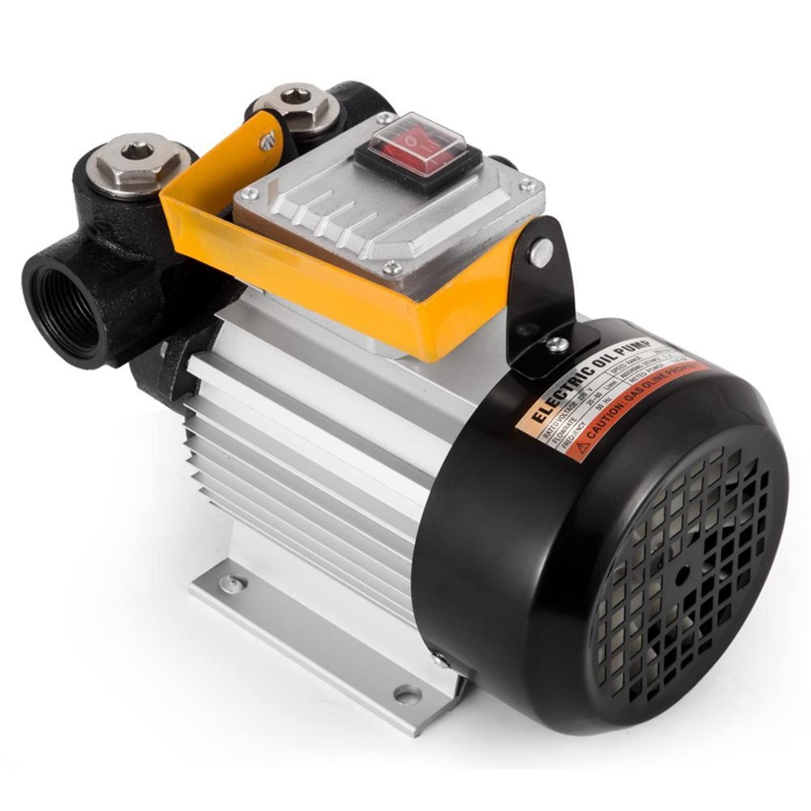 CVFRDD Diaphragm Pump 550W Profession 60L/min Electric Oil Diesel Fuel Transfer Pump Self Priming