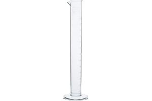 TPX Plastic Graduated Cylinder, 250mL - Class A Tolerance