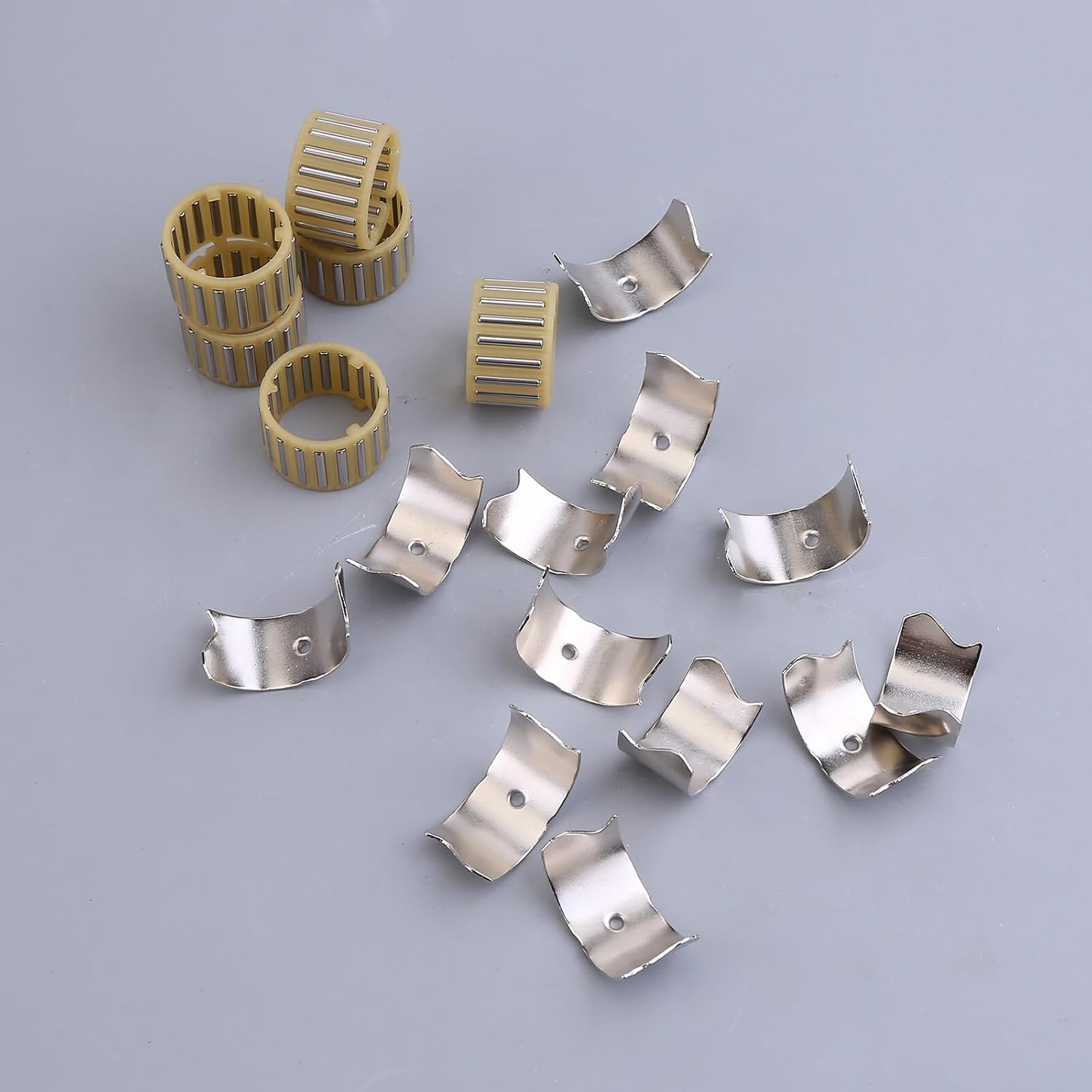 Engine Eccentric Shaft Camshaft Needle Bearing Fit for BMW X1 X3 X4 X5 X6 F15 E53/70 E84 E71 F16 F25 E83 M3M4 Z4, 6PCS Camshaft Needle Bearing Replaces 11377615379 Camshaft Bearing Needle Bearing