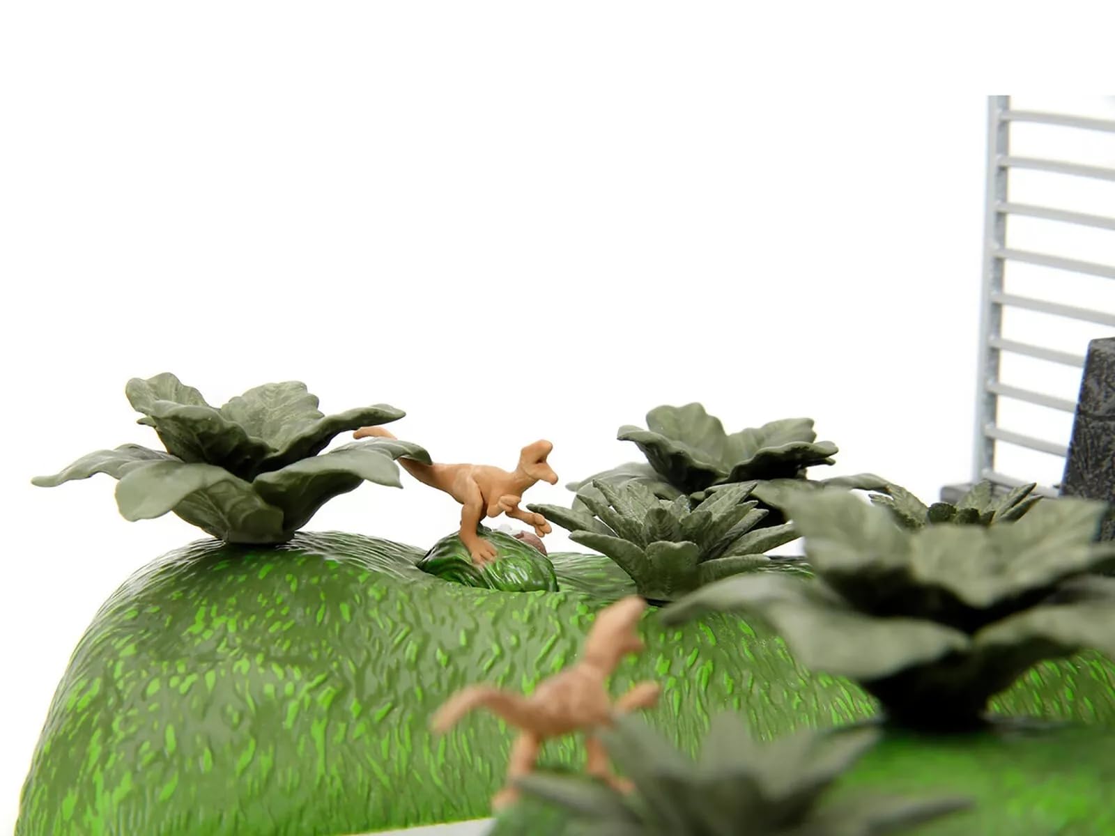 Amazon | JADA TOYS ナノシーン ジュラシックパーク ジオラマ ジープ