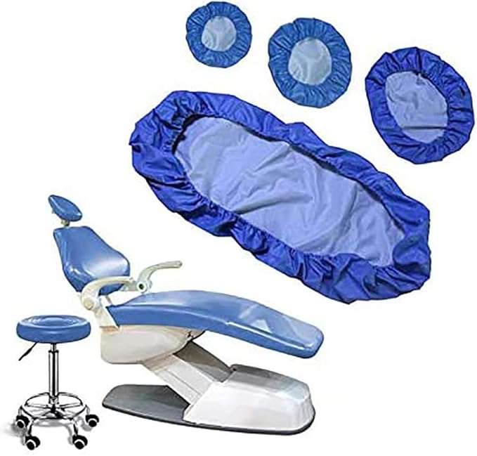 Amazon.co.jp デンタルユニットクロスチェアカバースリーブプロテクターデンティストヘッドレストウォッシャブル、4個/セット