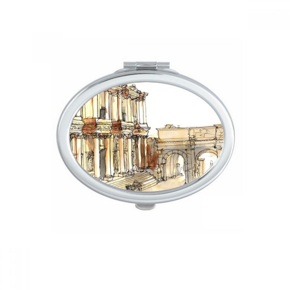 Miroir de poche original Pékin idée cadeau mignon et portable