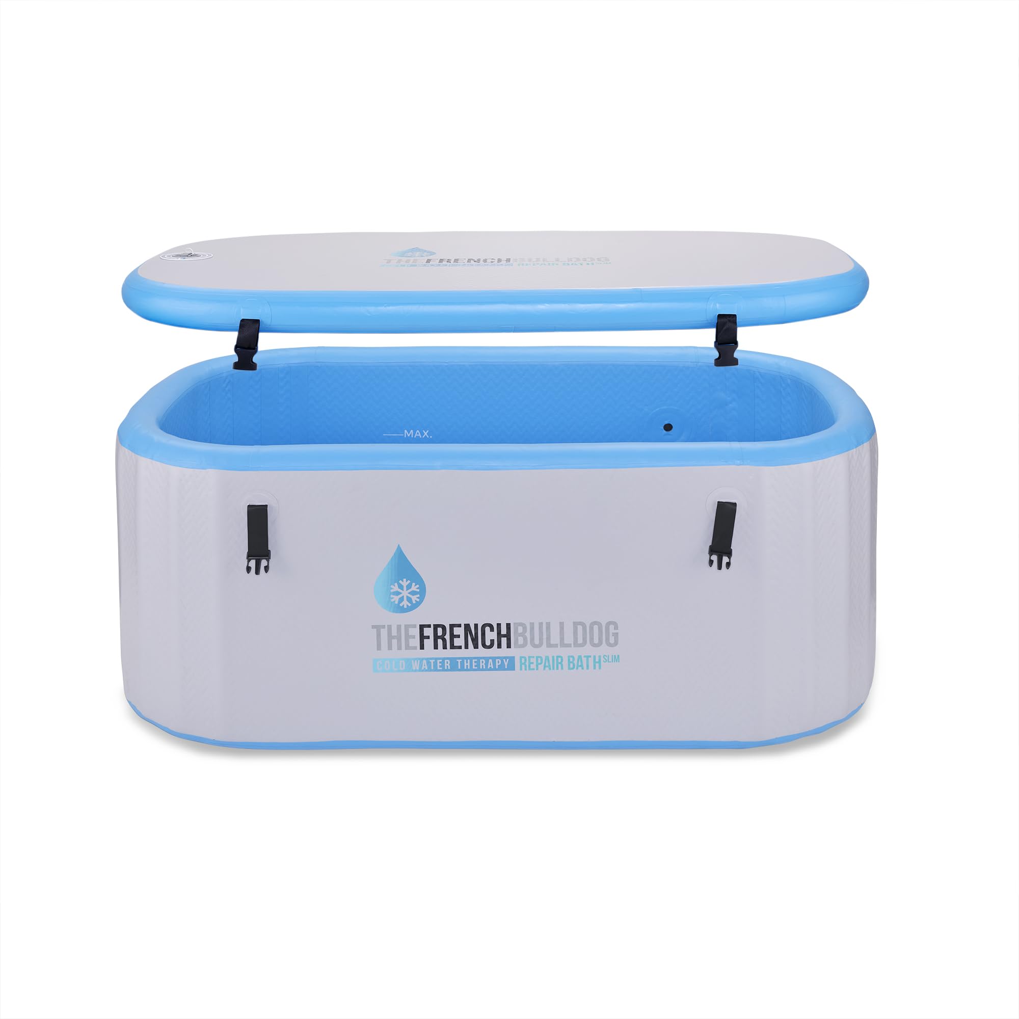 THEFRENCHBULLDOG Vasca di ghiaccio gonfiabile per recupero, vasca di ghiaccio autoportante per la terapia dell'acqua fredda, vasca di ghiaccio professionale, scelta per atleti.