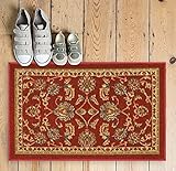 Well Woven Non-Skid/Slip Rubber Back Antibacterial 18