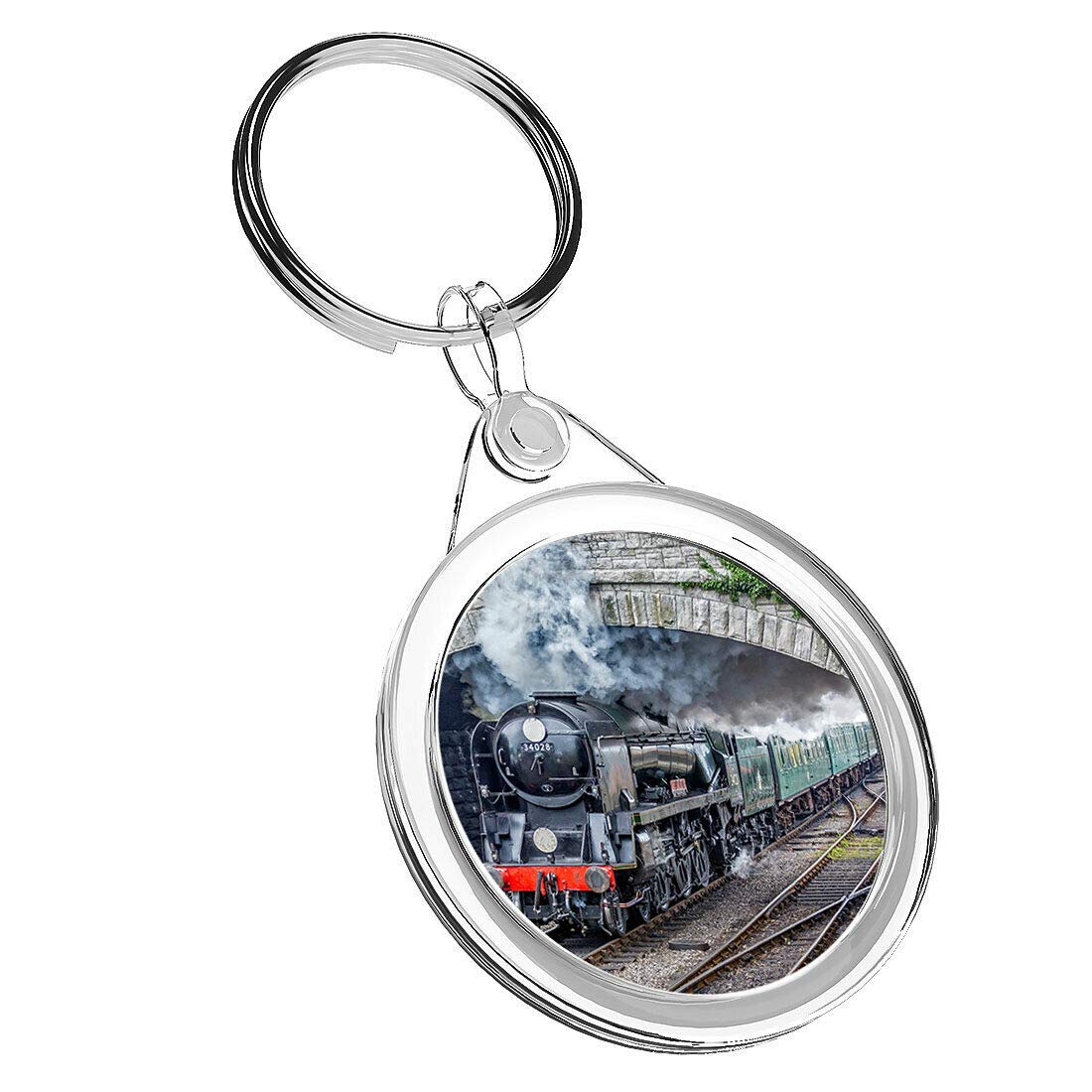Destination Vinyl Keyrings Unisex Kids Multi 1 X Eddystone Steam Train - Keyring Ir02 Mum Dad Kids Birthday #2178