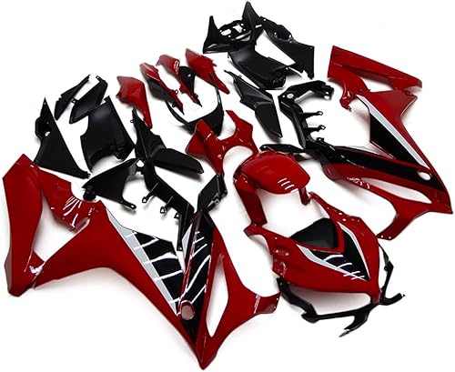Miniatura 1 de WYNMOTO Carenados completos rojos y negros compatibles con Honda CBR650R 2019 2020 2021 Kit de carenado CBR 650R 19 20 21 CBR650R Kits de carenado