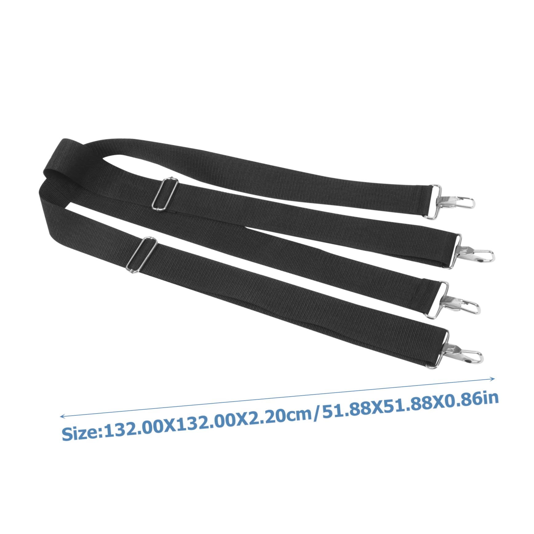 HEMOTON Snare Drum Strap Marching Drum Percussion Instrument Sling Waist Drum Marching Snare Drum Drums Snare Drum Shoulder Strap Adjustable Drum Sling Snare Drum Sling Black Nylon