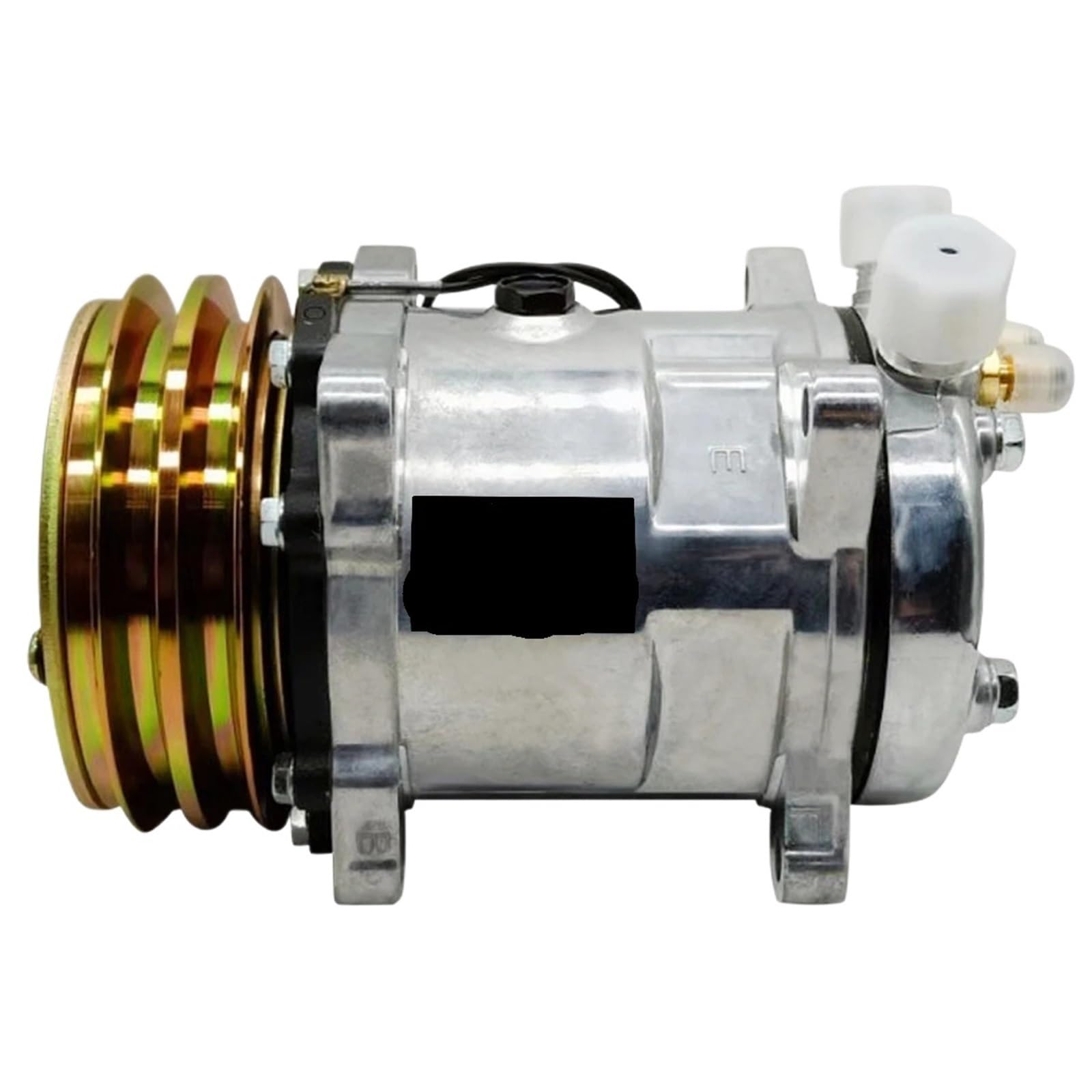 AC Air Conditioning Compressor 505 5H09 12V 24V Belt Pulley Tractor Excavator Heavy Duty Truck AC Compressor(24V)
