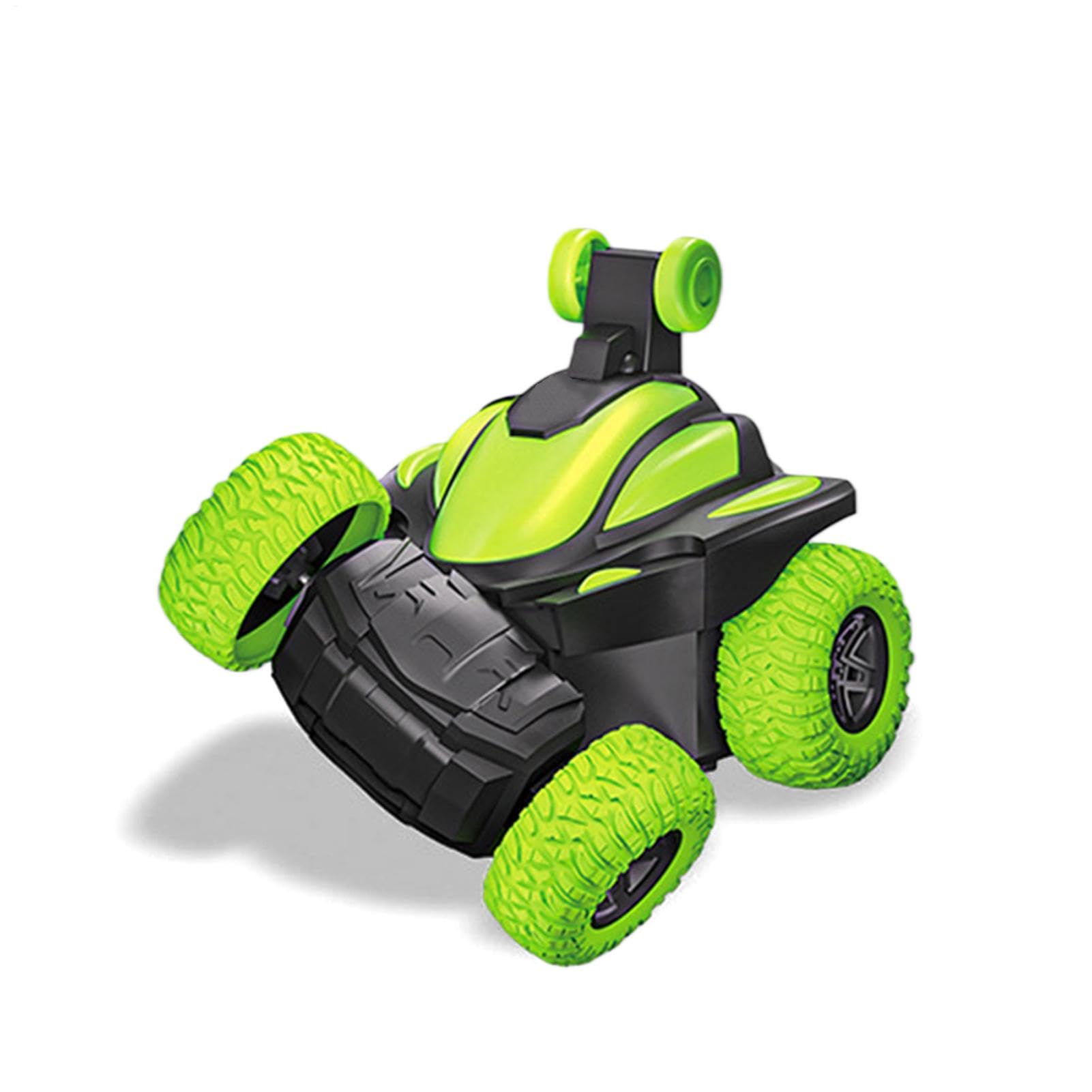Coche RC de conducción de Doble Cara, Coche acrobático RC - Coche de conducción de Doble Cara para Acrobacias y Deriva - 4WD Off Road Drift RC Race Car Toy, Oruga RC giratoria de 360 Grados para n
