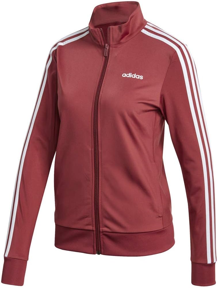 adidas Women's Essentials 3-Stripe Track Jacket XX-Large Legacy Red