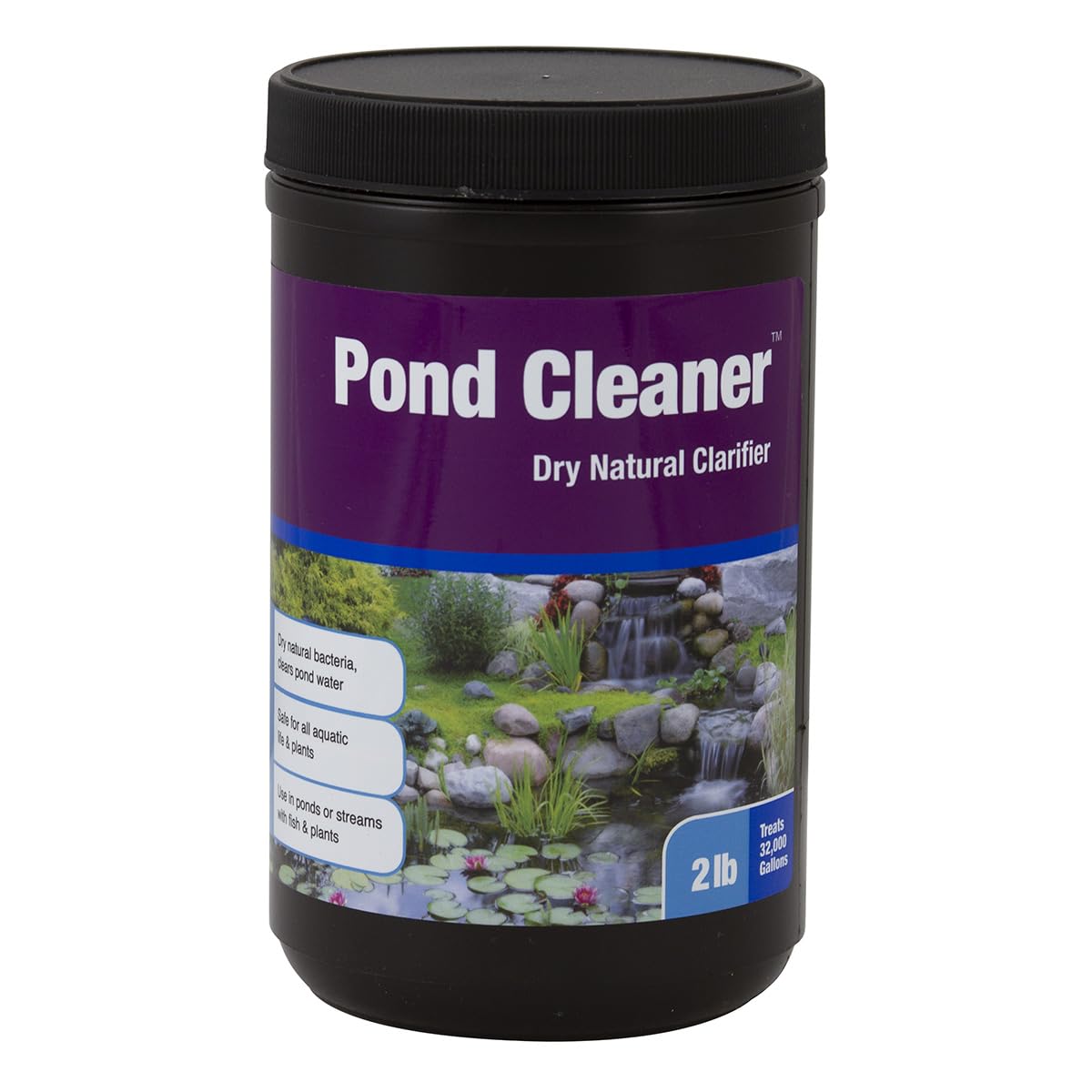 Blue Thumb Pond Cleaner, Dry Natural Bacteria, Perfect for Pond and Water Gardens, 2 lb.