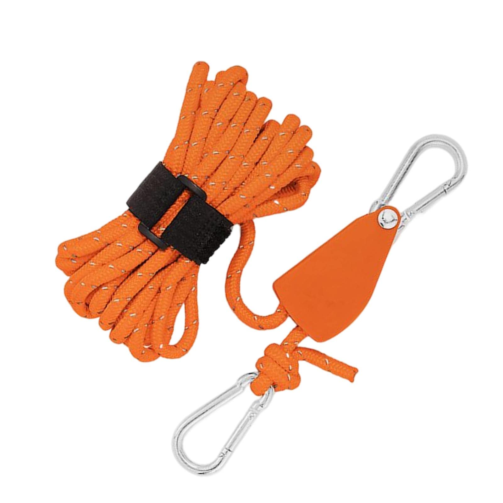 bnf®Multifunction Tent Rope Tent Fixed Buckle Paracord for Travel Outdoor Hiking Orange|Sporting Goods | Outdoor Sports |1 Piece Tent Rope-image-48