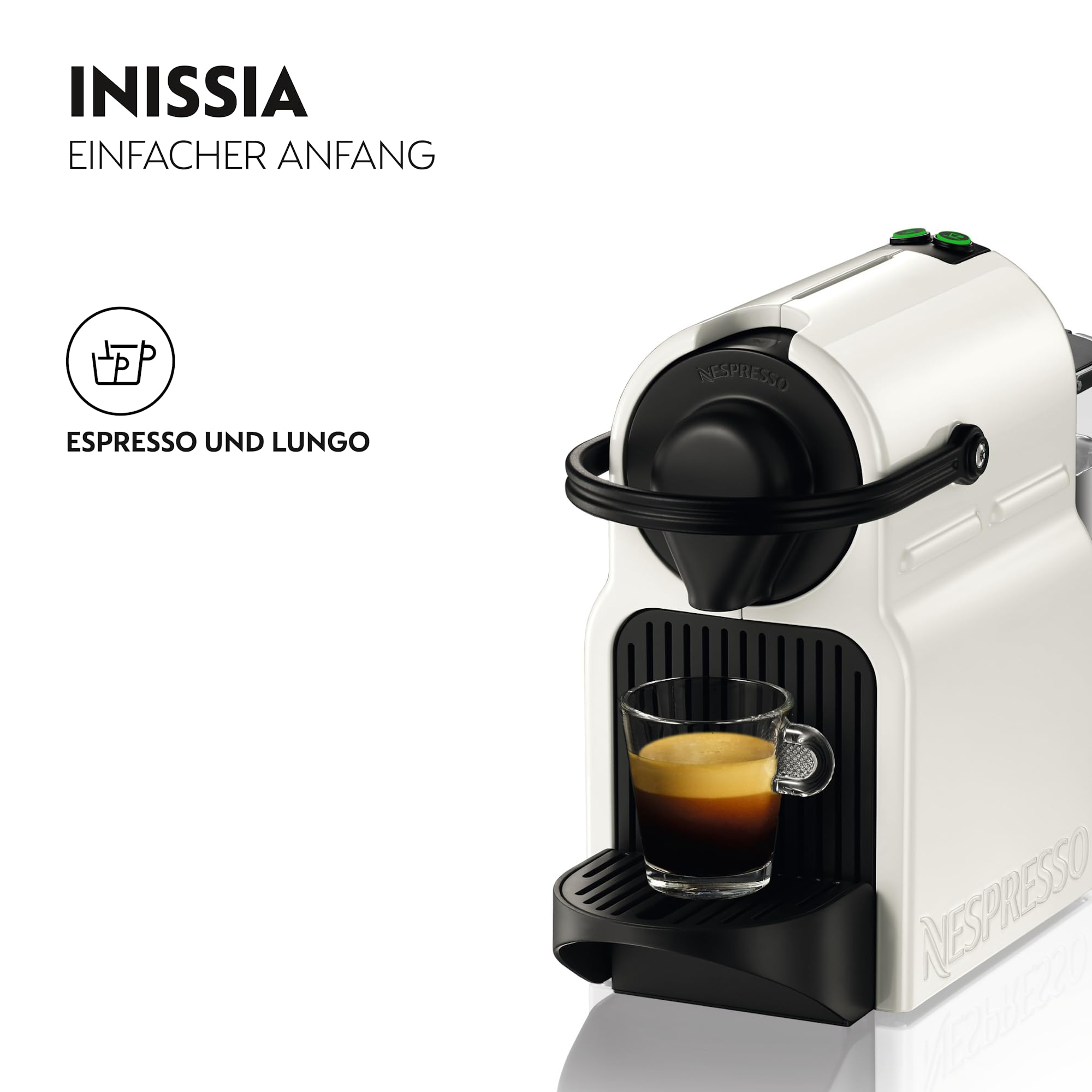 Nespresso Krups Inissia XN1001 Kapselmaschine 0.7 l – Bild 2
