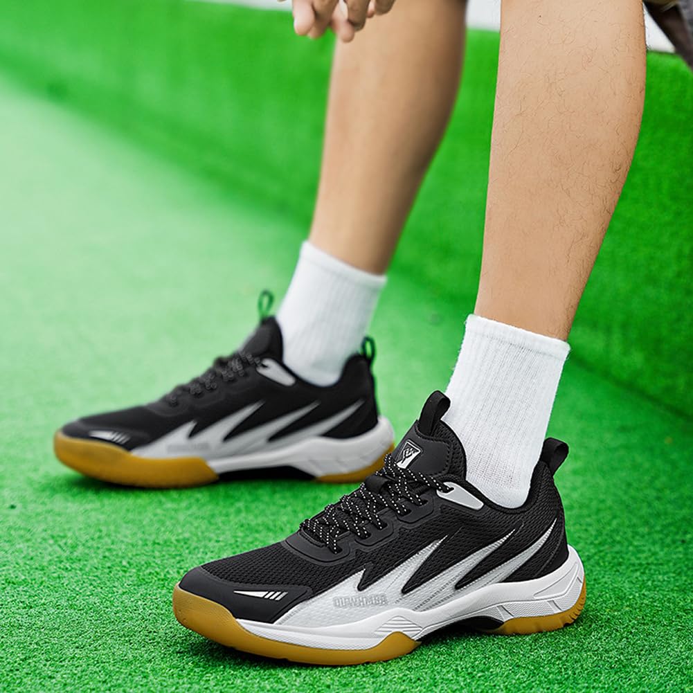 Wielofunkcyjne buty badmintonowe dla mężczyzn i kobiet, płyta zapobiegająca skręcaniu, oddychająca siatka, podeszwa środkowa MD, antypoślizgowa podeszwa wewnętrzna