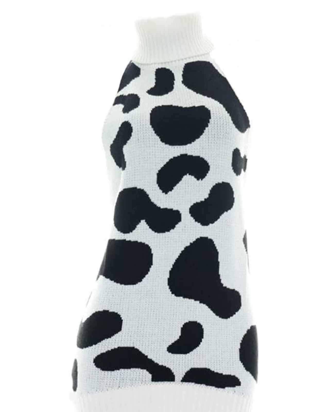 Olens Japan Style Turtleneck Sleeveless Open Back Sweater Anime Cosplay Sweater