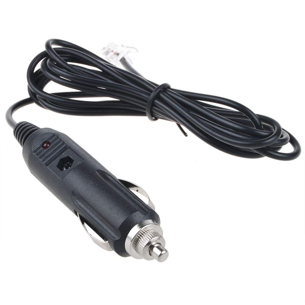 ABLEGRID Car Charger for Escort Solo S2 S3 SC55 Redline 9500 Radar Cigarette Power Cord Plug