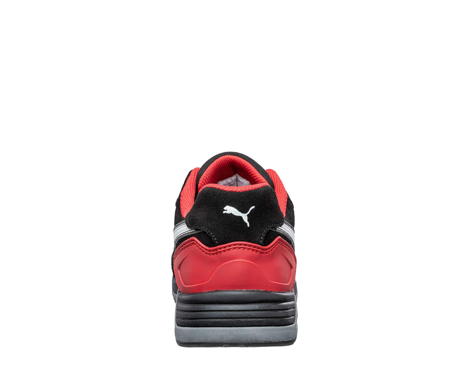 PUMA AIRTWIST Black-Red Low Zapatos de Seguridad Negro-Rojo Tamaño 42