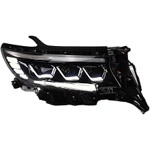 DRL Head Lamp LED Bi Xenon Bulb Fog Lights Tuning Car Accessory Headlights Compatible With Toyota Prado 2018-2020 LC150