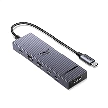 UGREEN Revodok Pro USB-C Hub 6 in 1 10Gbps 4K 60Hz HDMI, 100W Power Delivery for MacBook Neo/Pro/Air, iPad Pro, Thinkpad Rog Ally and More.