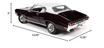 AWオートワールド/'70 Buickビュイック GS Stage1 1/18 AUTOWORLD AMM1327/06 Scale 1/18 | BUICK GS STAGE 1 HARD-TOP