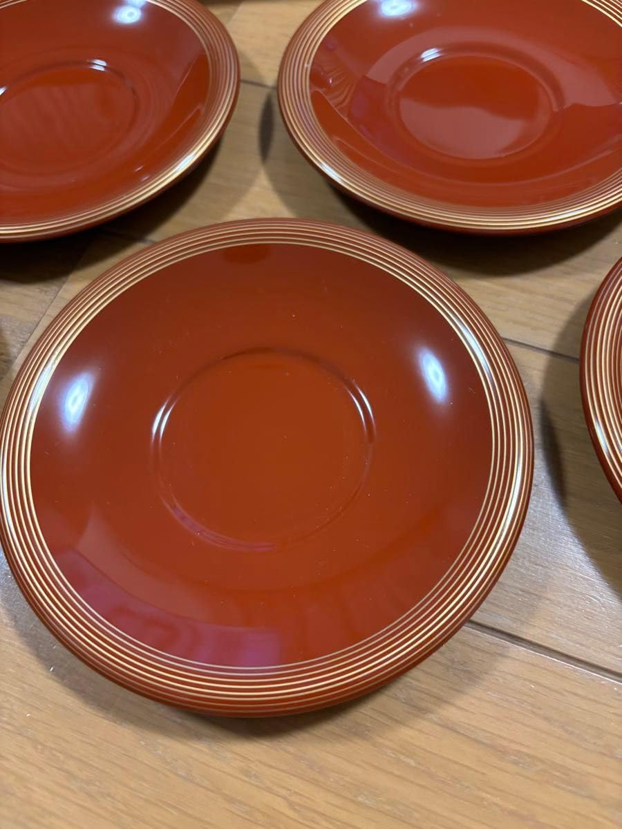 Amazon.co.jp: 象彦 金線入 茶托(5枚) : ホーム＆キッチン 象彦