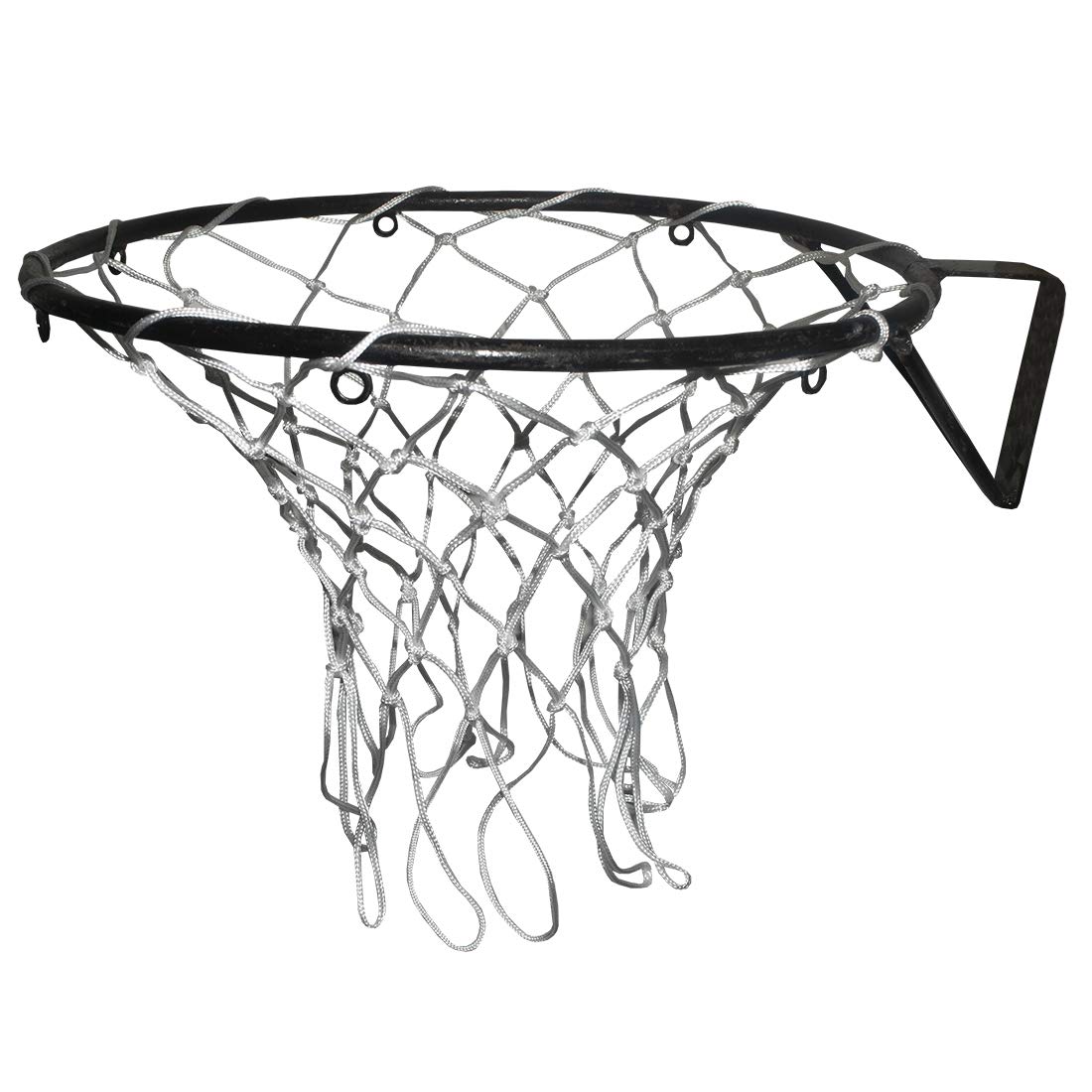 Triumph White All Nylon Silky All Double Basketball Nets 1 Pair