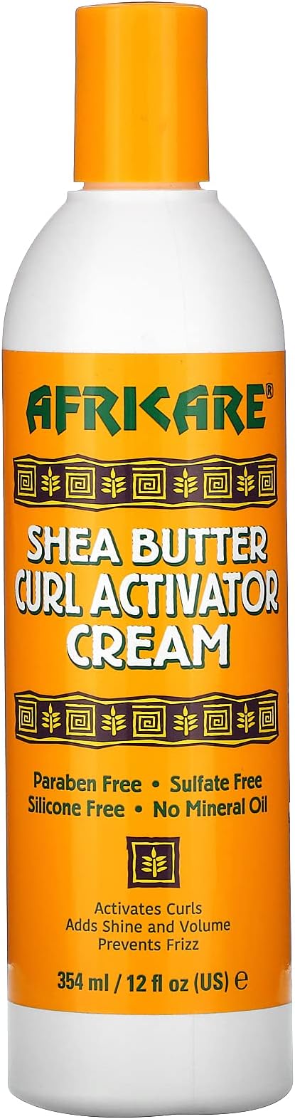 COCOCARE Africare, Shea Butter Curl Activator Cream, 12 fl oz (354 ml)