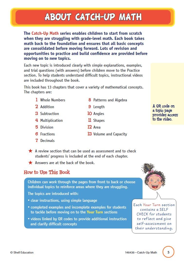 Catch-Up Math: 5th Grade      First Edition