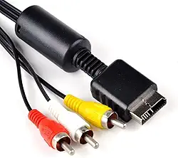 Cabo Lys Av Ps2 Ps3 Audio e Vídeo Rca Para Playstation 2 e 3